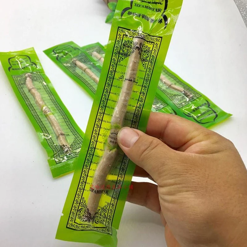 Miswak Natural Toothbrush Traditional Clean Teeth Whitening Soft Travel Manual Toothbrush 1pc portable toothbrush disposable toothbrush