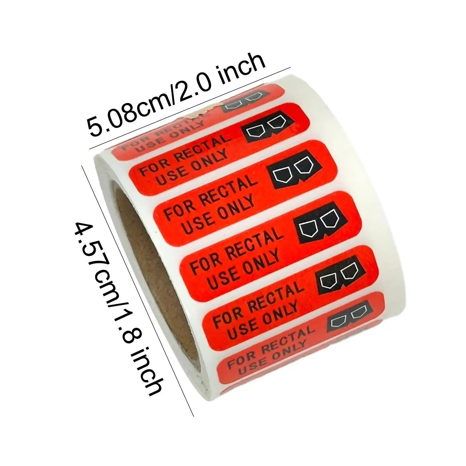 500 for Rectal Use Only Stickers 1.80 500 for Rectal Use Only Stickers 1.80