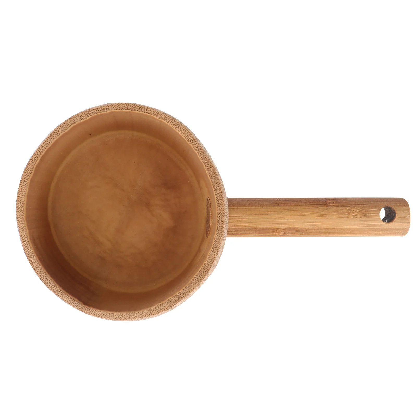 Watering Ladle Bamboo Zen Board Bowl Chimes Creative Scoop Practical Reliable Fold Baby