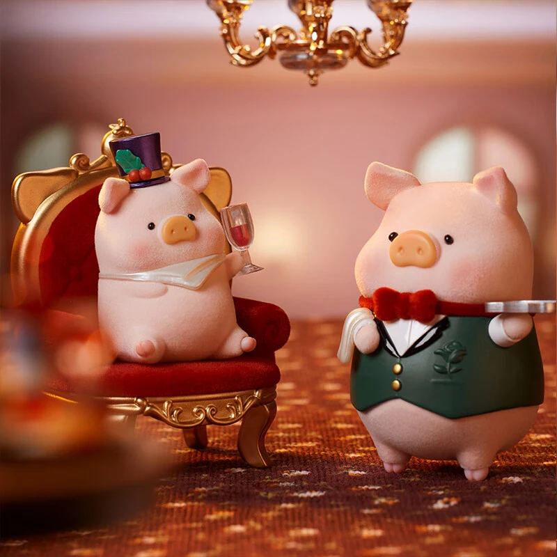 ルル豚ピグチェリンレストランシリーズブラインドボックスおもちゃ