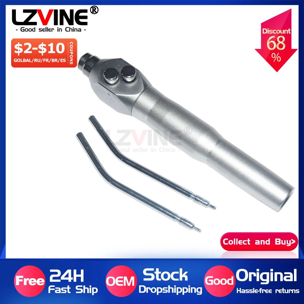 Dental 1 Set Dental Air Water Spray Gun Triple 3 Way Syringe Handpiece