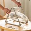 Organiser Foldable Home Travel Clothes Rack Organiser Drying Rack Storage Laundry Laundry Organiser Supplies Clothes Rack 2