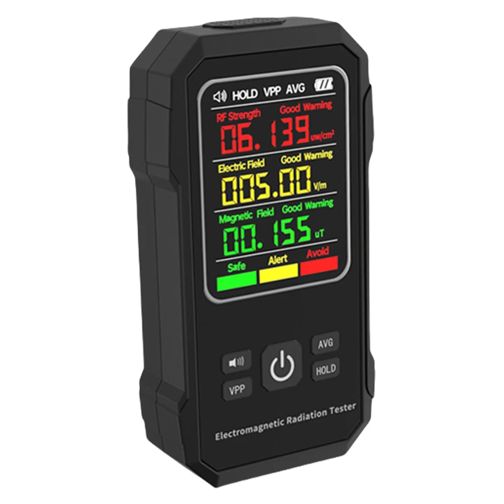자기장 강도 측정기 다기능 EMF 감지 장치 홈 오피스용 백라이트 자기장 강도 측정기