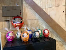 

12cm Mini Dharma Fushen Lucky Health Tumbler Ornament Toy Figure