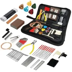 Complete 72 - Piece Guitar Tool Kit: Ultimate Guitar Repair & Maintenance Set with Essential Accessories (A Set)