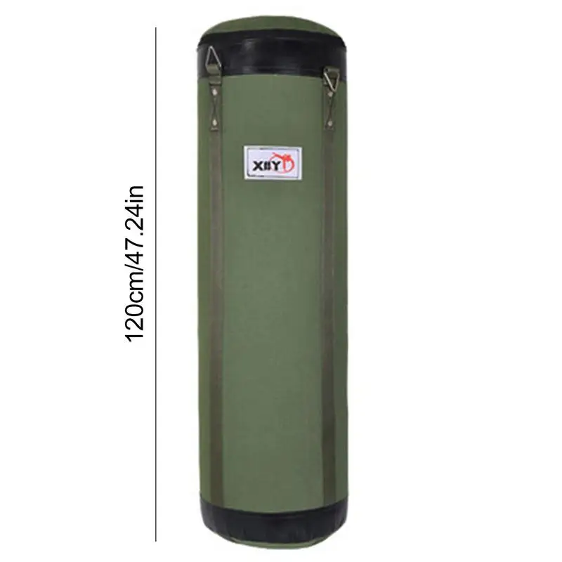 Heavy Duty Punching Bag with Chains, Empty Punch, Strong and Durable Training Tool, 360 Degree Free Rotation