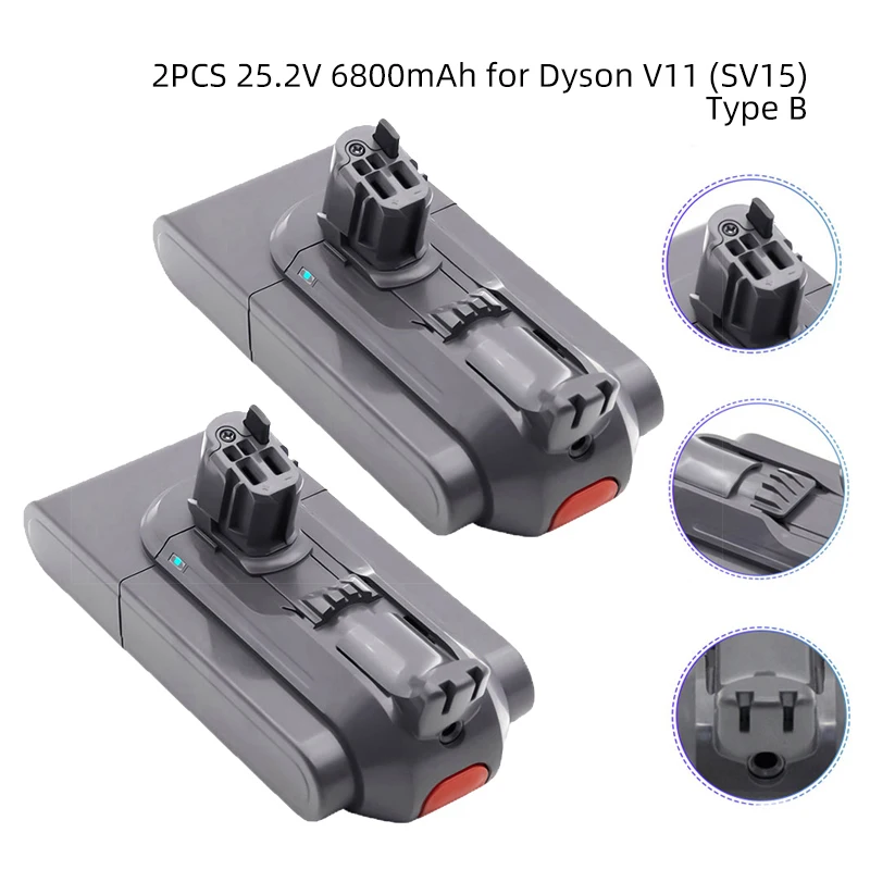 Batterie de rechange pour l'aspirateur Dyson (modèle à clipser