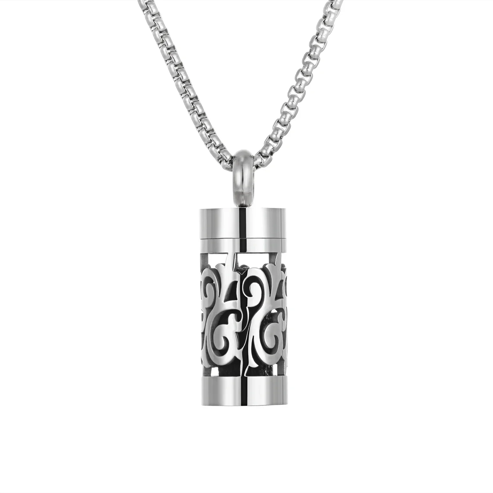 Stainless Steel Aromatherapy Diffuser Pendant Necklace