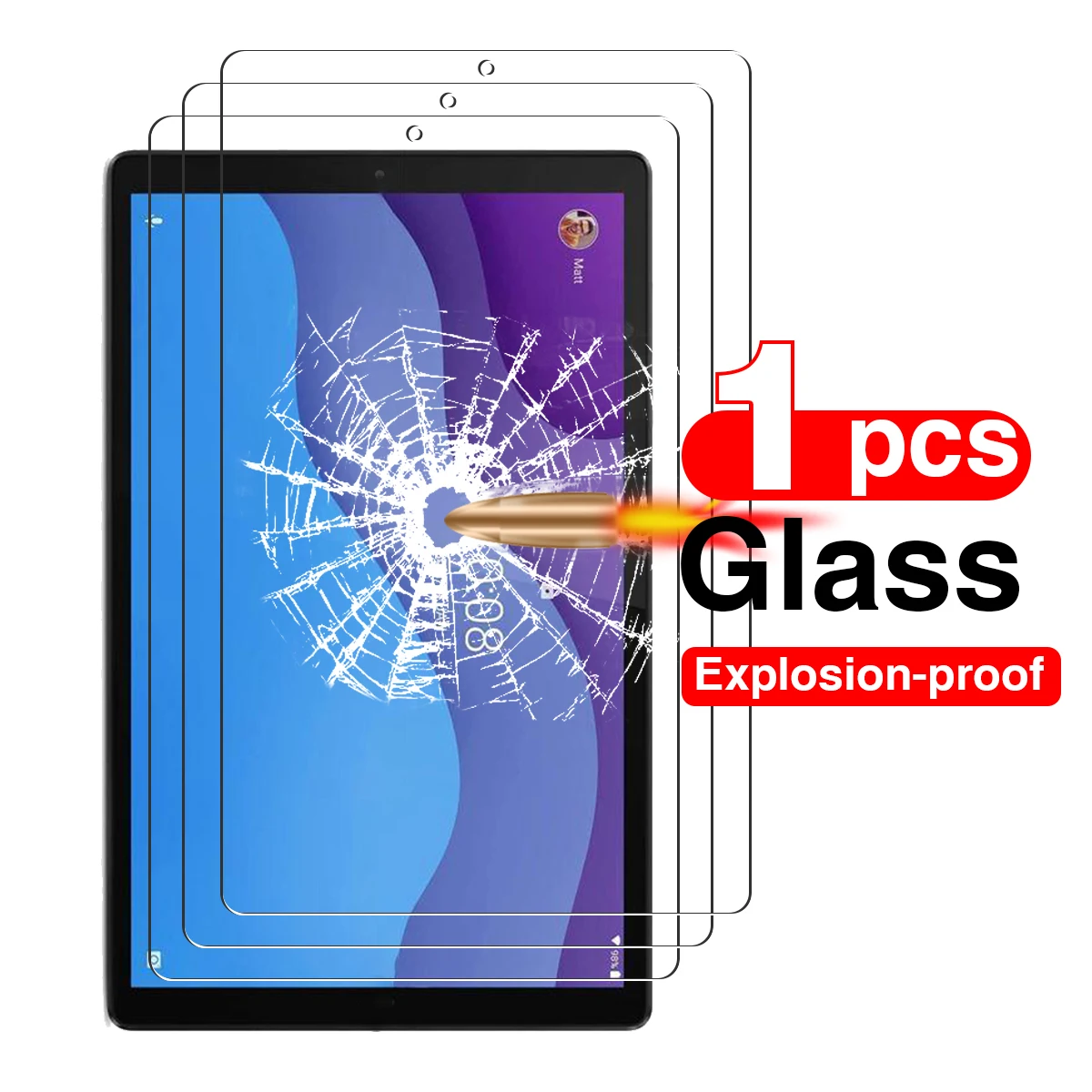 3% sur [3pack] Film de protection Verre trempé pour Lenovo Tab M10