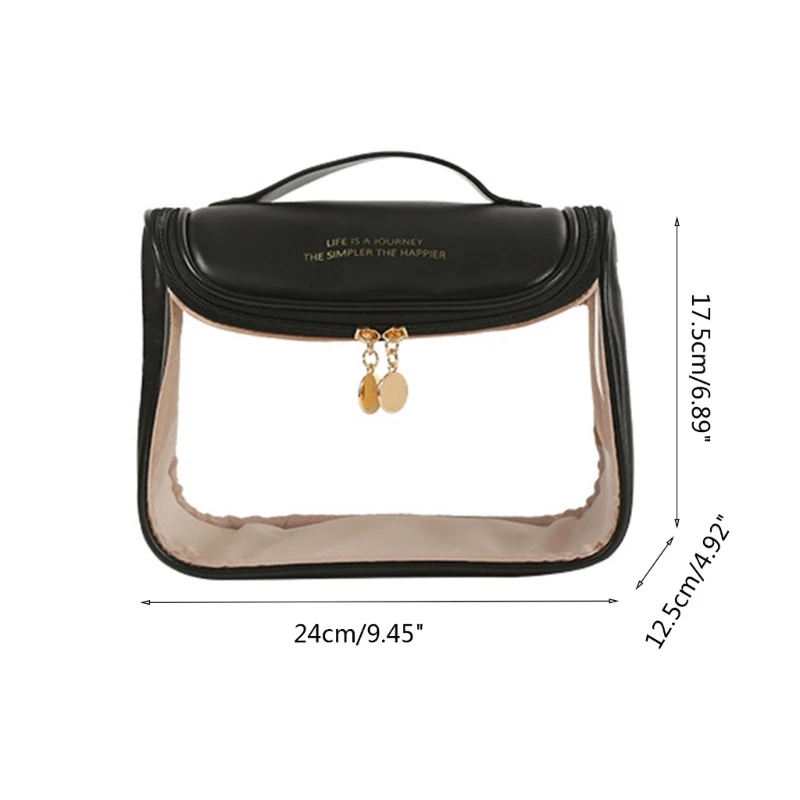 Portable Travel Makeup Bag Waterproof Bathroom Washbag Women Toiletry