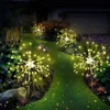 Solar Fireworks Lights - 8 Lighting Modes, IP65 Waterproof, Outdoor Festival Decorative Lights For Courtyard, Lawn, Garden, Path 2