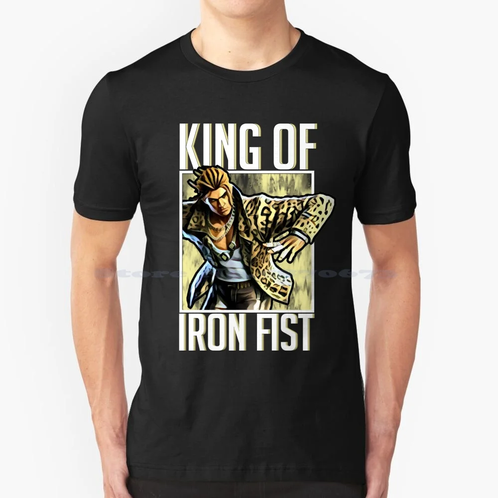 King Of Iron Fist-Eddy Gordo T Shirt 100% Cotone Tee Tekken Fighting Game Comunità Fgc Iron Fist Devil Tournament 7 Tag Gym