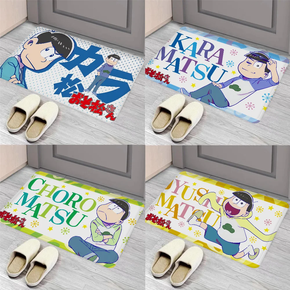 Osomatsu-san Door Mat Nordic Style Bedroom Living Room Doormat Home Balcony Anti-Slip Alfombra 2