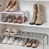 Retractable Kitchen Shelf Layered Shoe Rack Space Saving Shelf Telescopic Storage Rack Household Kitchen Cabinet Organizer Rack 2