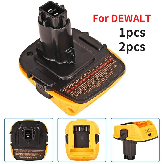 Battery Adapter Dewalt Tools 18v  Battery Adapter Dewalt Dca1820 - Dca1820  Adapter - Aliexpress