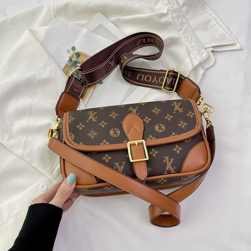 Women's Bag 2023 Hot Sale New Luxury Fashion Retro Printing Small