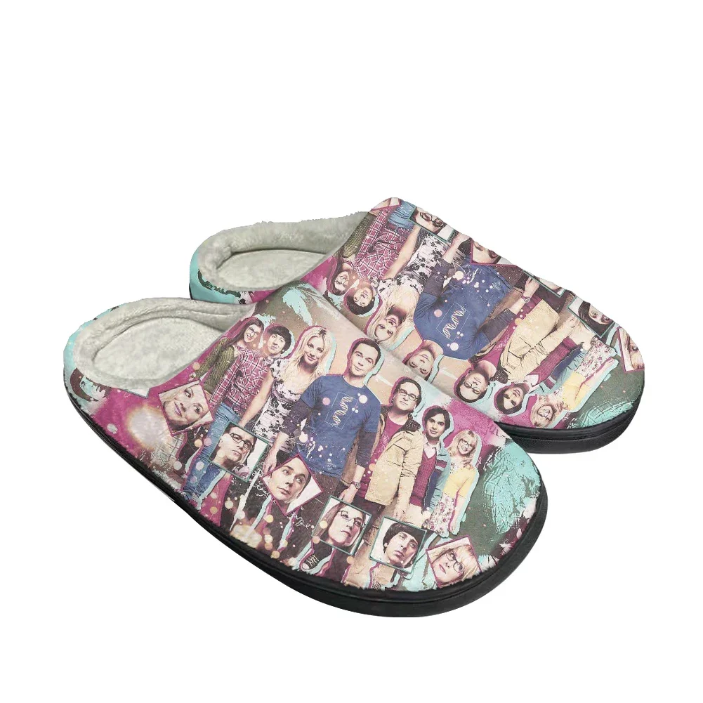 Hot Big Bang Theory Fashion Cotton Custom Slippers Mens Womens Sandals Plush Casual Keep Warm Shoes Thermal Comfortable Slipper