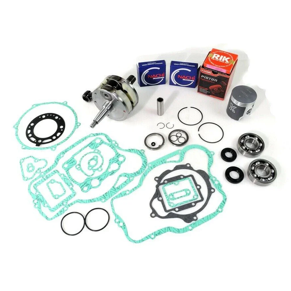 

Комплект для восстановления двигателя для Kawasaki KX250 KX 250 92 ~ 01 1992 ~ 2001 полный верхний и нижний конец прокладки двигателя и коленчатого вала #13031-1365