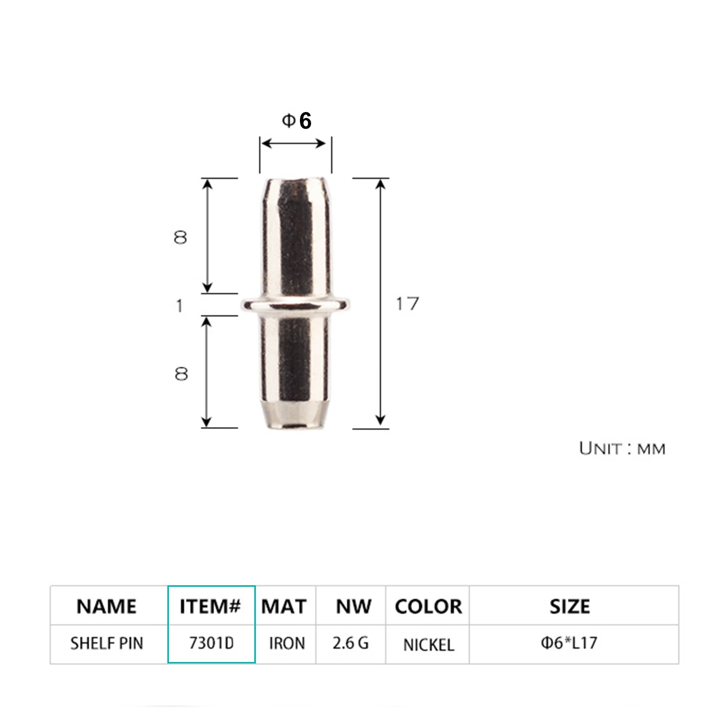 60 Pezzi Di Pioli Per Mensole A Forma Di L, Perni ... - Leroy Merlin - Foto 9