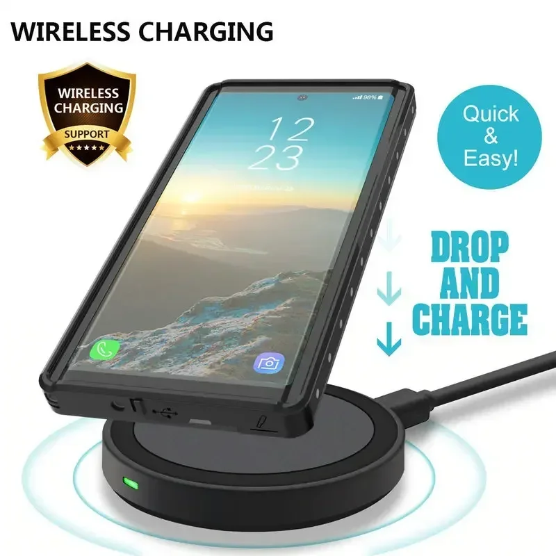 IP68 Waterproof Case for Coque Samsung S24 Ultra S23 S22 Galaxy Note 10 Plus 23 S 20 22 21 S20 FE S21 24 Water Proof 360 Protect