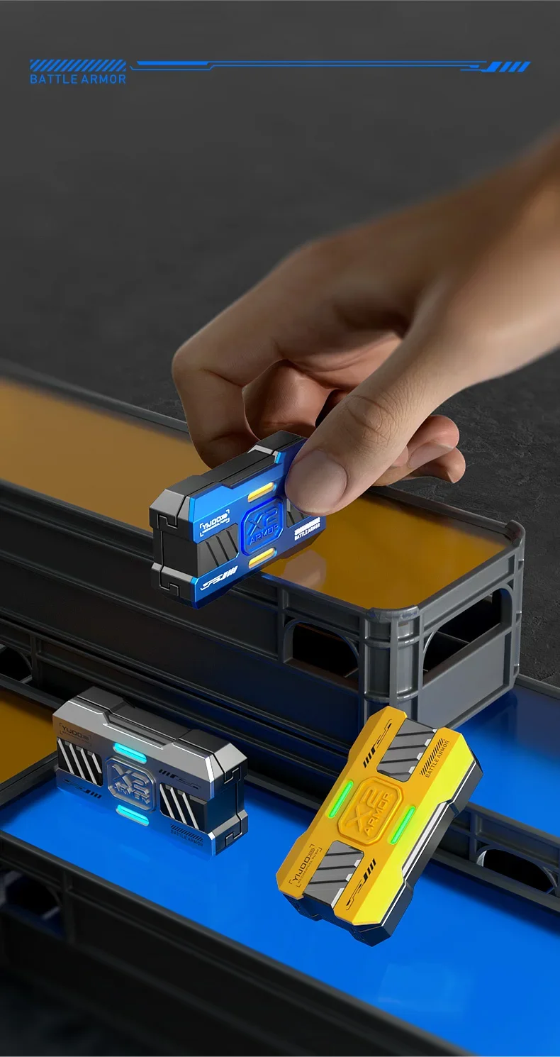 Leuchtender Push-slider Fidget Toy Gegen Stress Und Angst_voghion.com