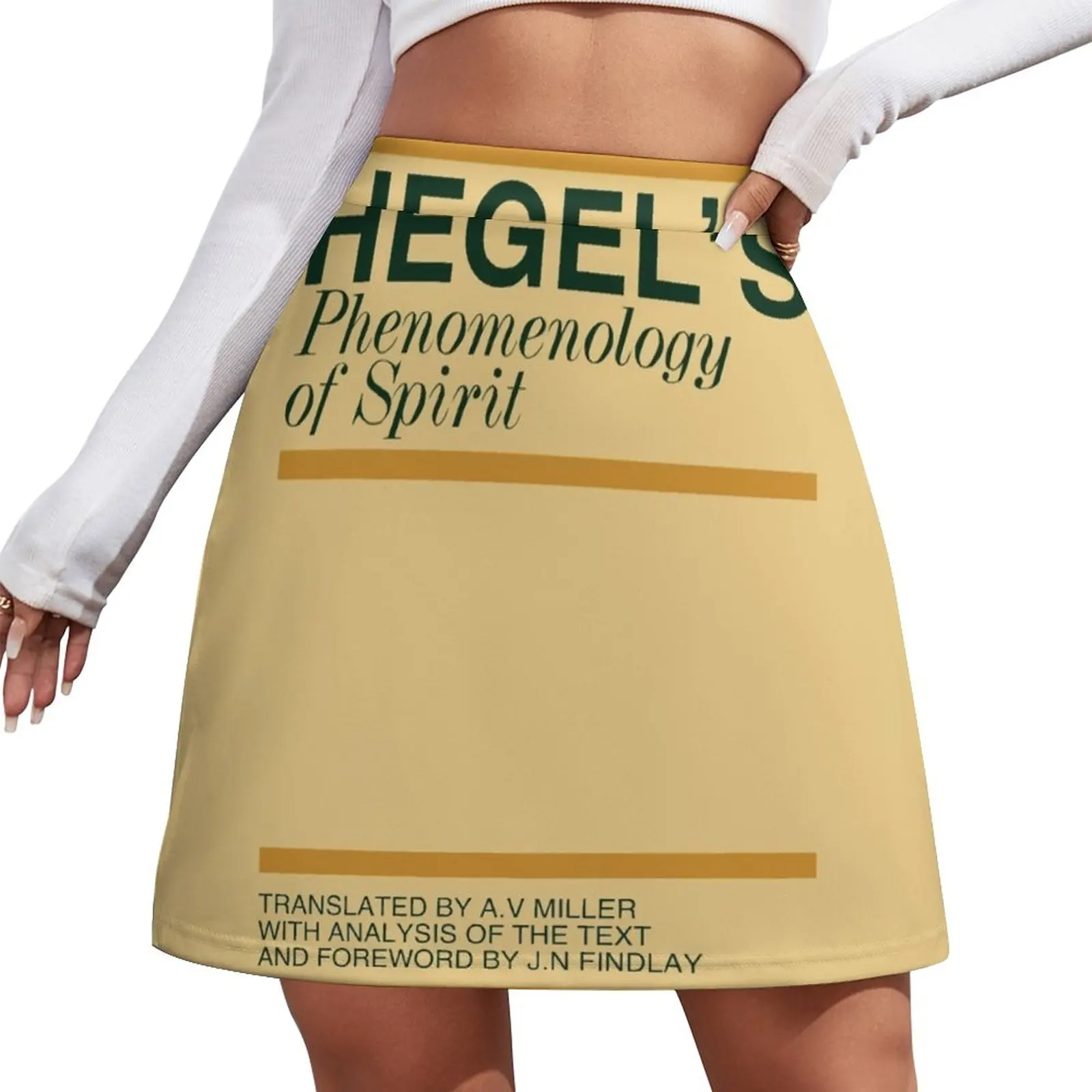 Hegel's Phenomenology of Spirit Mini Skirt clothes for women new in external clothes korean style women clothing Clothing