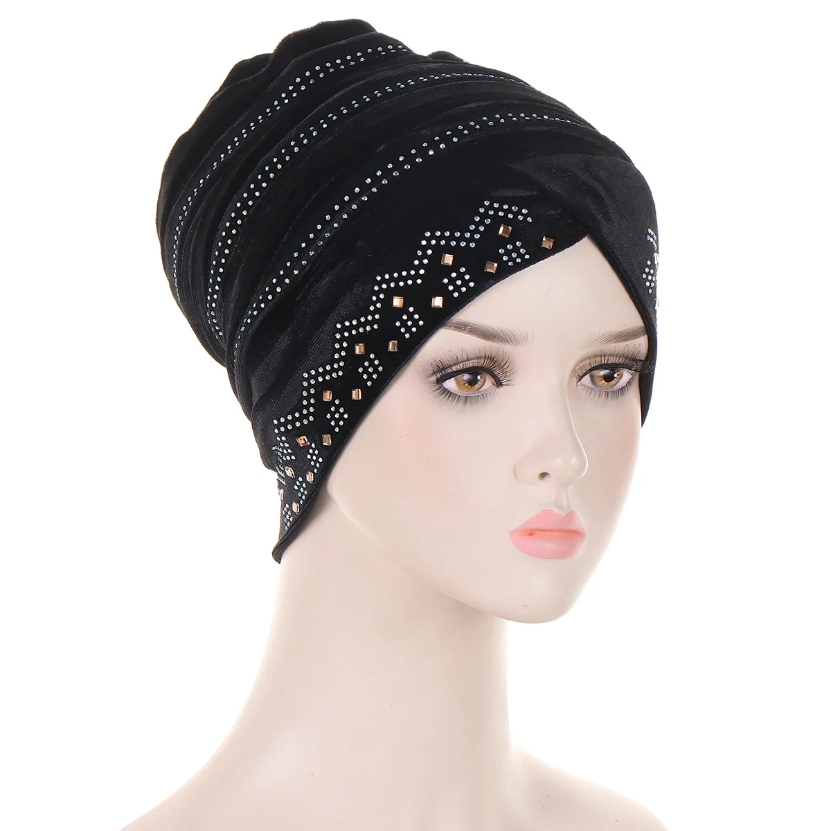 Afrikanische Turban-Kappen Für Frauen | Vorgebunden & Twisted | Aus Weicher Milchseide | Haarwickel & Nachtmütze | Einheitsgröße Elastisch