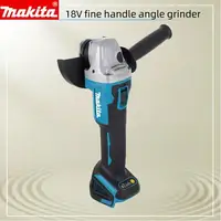 Makita DGA504 18V 6.0Ah 125mm Brushless Lithium Battery Angle Grinder Rechargeable Cutting Machine Multi-functional All-in-one B