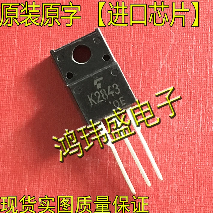 

30 шт. Оригинальный Новый транзистор K2843 2SK2843 TO220F 【 полевой эффект 】