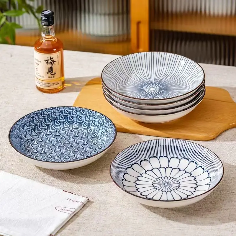 Japanese Tableware Set Home Ceramic Plate Tableware Set Creative