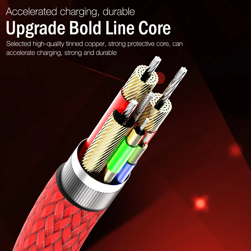 Premium USB Type A to Type C Data Charging Cable - Multiple Lengths Available