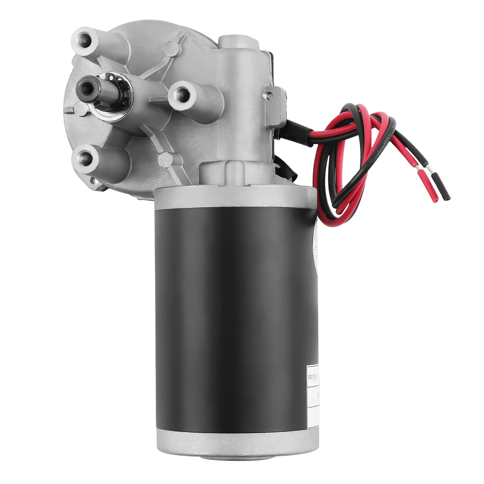 24V Reversible Worm Gear Motor High Torque Speed Reducing Electric Gear Box Motor 45W