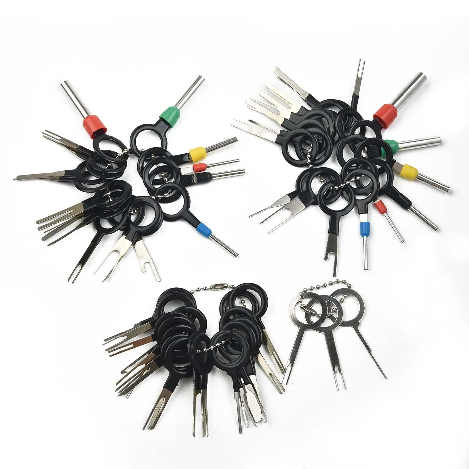 

59pcs Removal Tool Auto Car Connector Crimp Electrical Equipment Harness repair Wiring Set Stainless Steel Useful