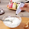 Electric Whisk Mixer Household Handheld Mini Egg Beater Kitchen Blender Coffee Milk Tea Beat Up Cream Stirring 2