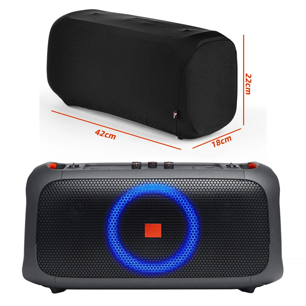Dust Case with Elastic Band Protective Cover Lycra High Elasticity Speaker Case Slip Sleeve for JBL PartyBox On-The-Go Speaker