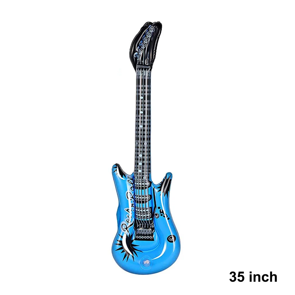 Inflatable Saxophone Costume Prop - Blow Up Disco 80s Rock N Roll Party Instrument