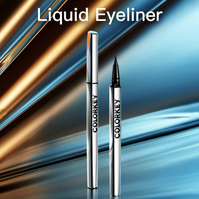 Colorkey Liquid Eyeliner Pen Slim Matte Long-lasting Easy Drawing Waterproof Eyeliner Makeup 2