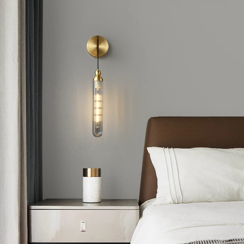 modern-glass-wall-lamp-led-sconce-gold-black-all-copper-bedside-lamp-bedroom-wall-indoor-lighting-home-decor