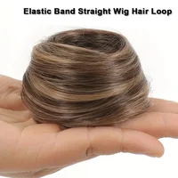 Chignons cheveux humains queue de cheval postiche cheveux brésiliens pièces Chignon pour femmes chouchous Updos beignet Chignon 100% Extensions de cheveux humains 2