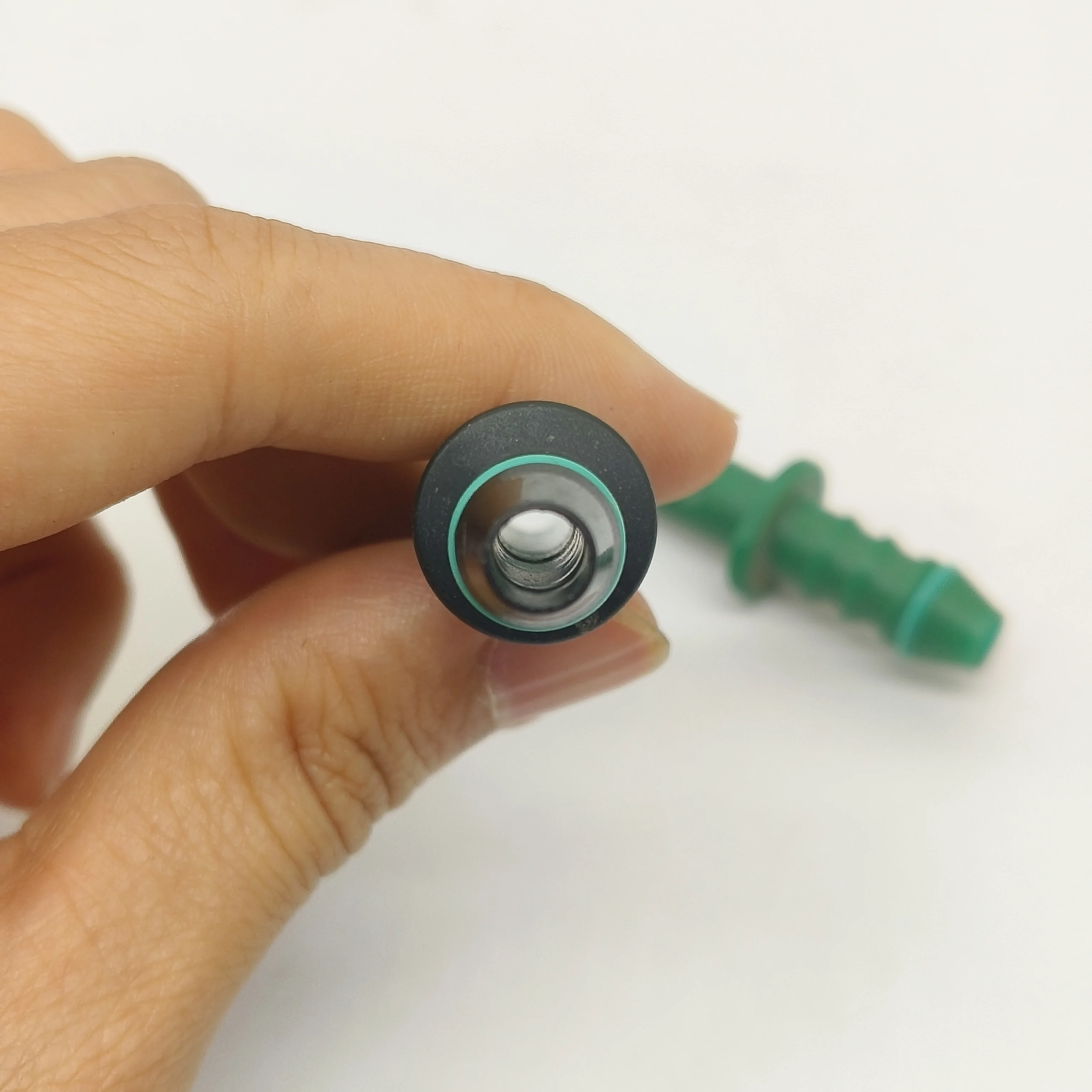 2pcs 7.89 ID6 Lengthened Male Auto Car Fuel Line Hose Quick Release Connector Carburetor Part fuel line connector hose coupler