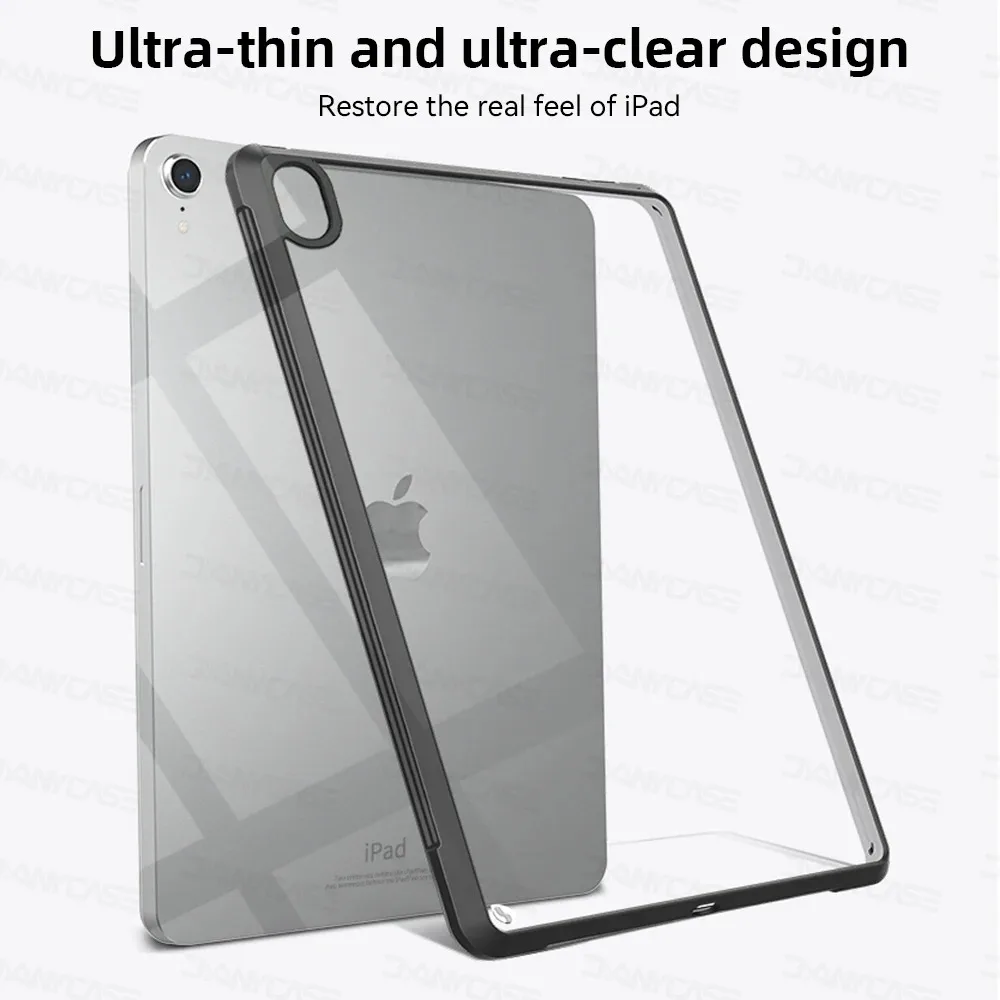 Universal Transparent Silicone Tablet Cover - Premium Protective Case