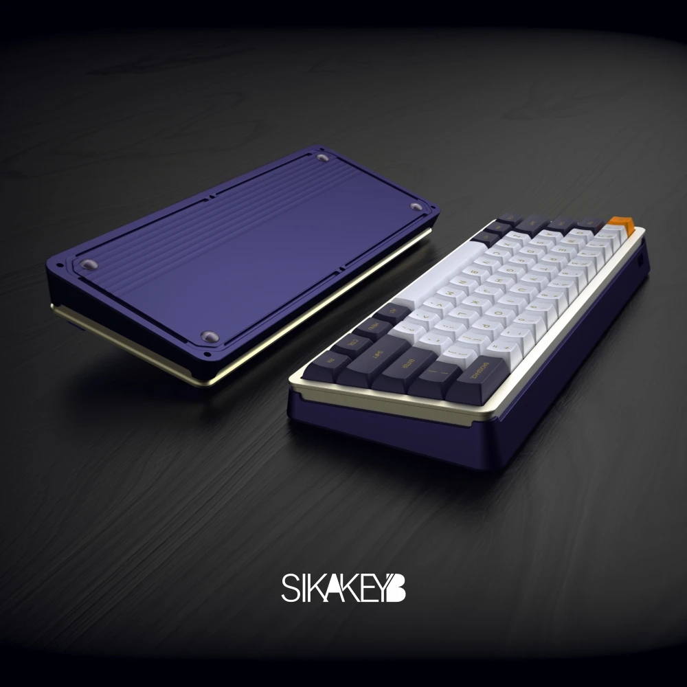 Sikakeyb-メカニカルキーボードキットスケッスル60,ホットスワップ可能 