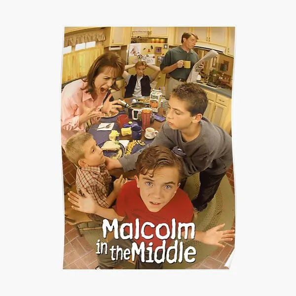 Постер Малкольма, забавная картина, комната, винтажные картины, украшение на стену, Современный художественный декор, домашняя роспись, печать без рамки