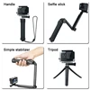 3-Fold Waterproof Selfie Stick 3 Way Stand Monopod Mini Tripod For GoPro 12 11 10 9 8 7  Insta360 Osmo Action Camera Accessories 5