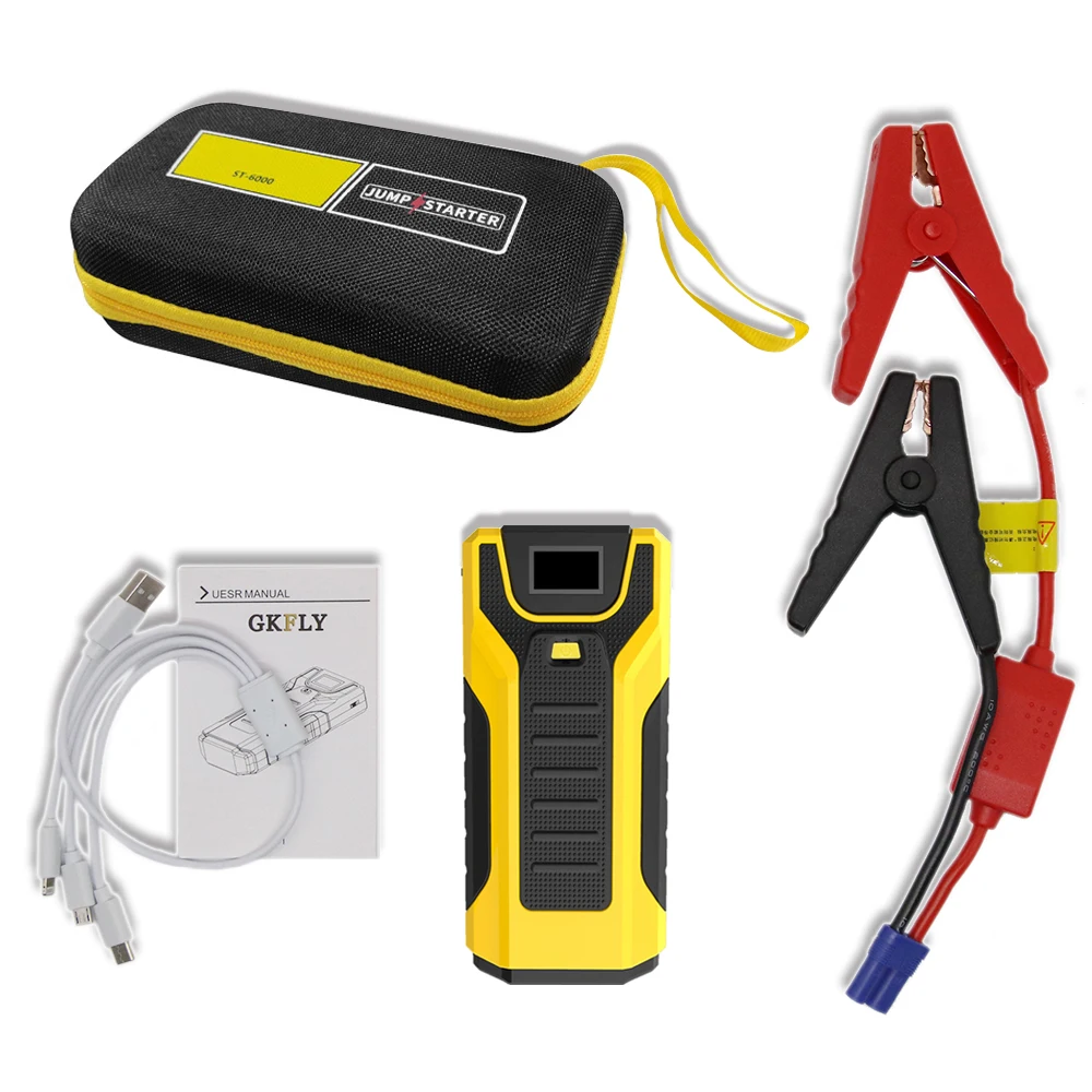 Car Jump Starter Power Bank 16800mah/18800mah Car Battery Charger Auto