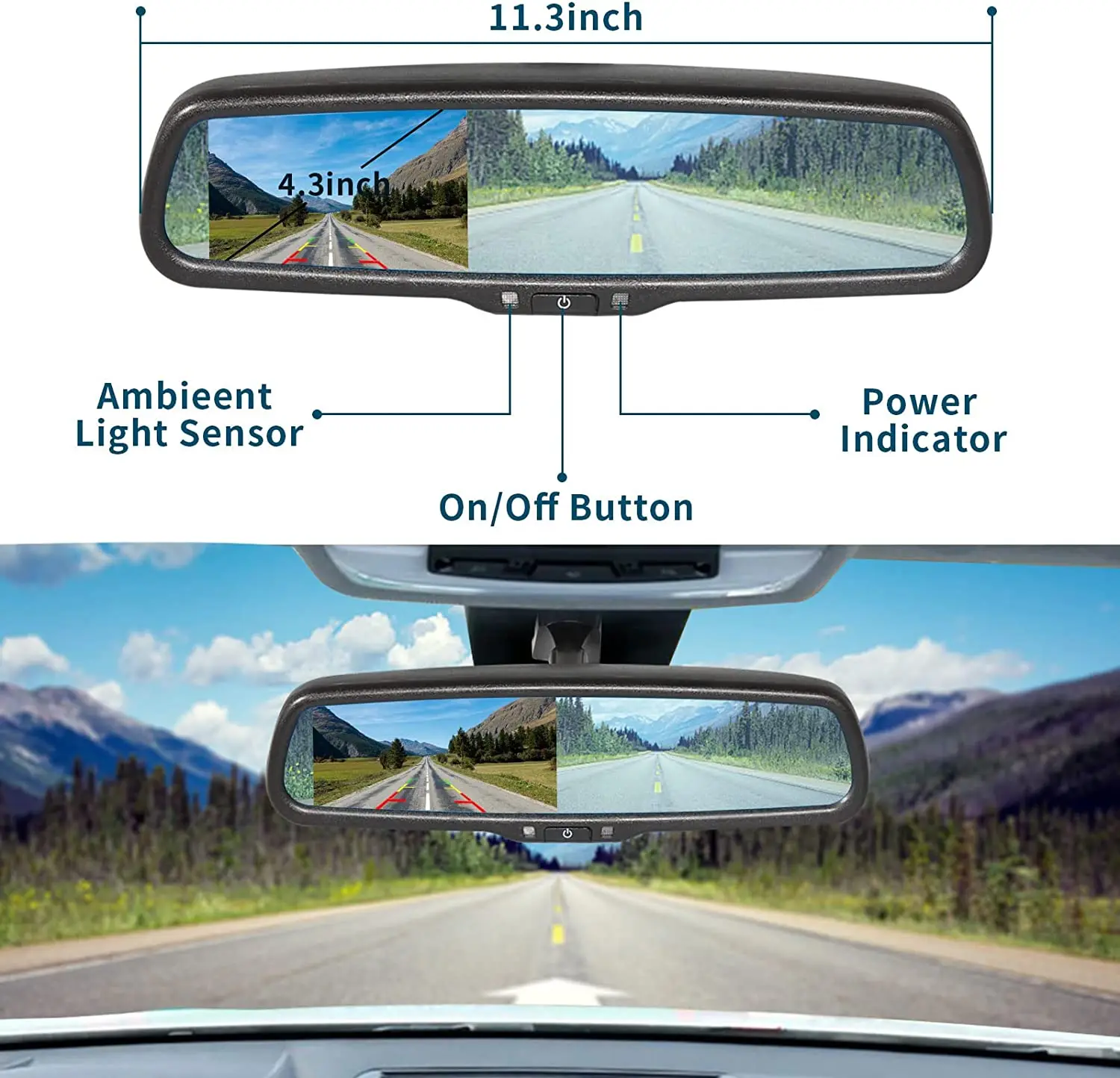 IPoster   HD 800*480 ڵ , 4.3 TFT LCD ڵ  ̷  