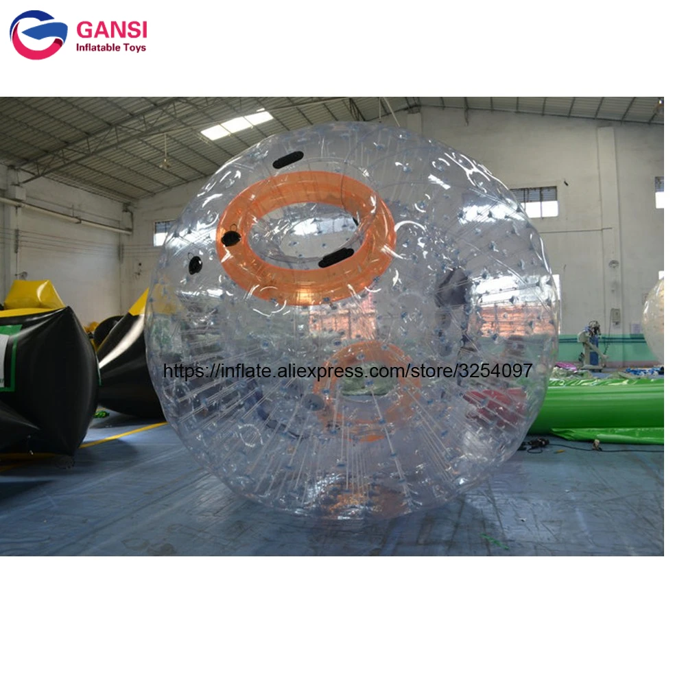 Grass Adults Funny Sport Games Bubble Zorbing Human Hamster Inflatable Zorb Ball for sale