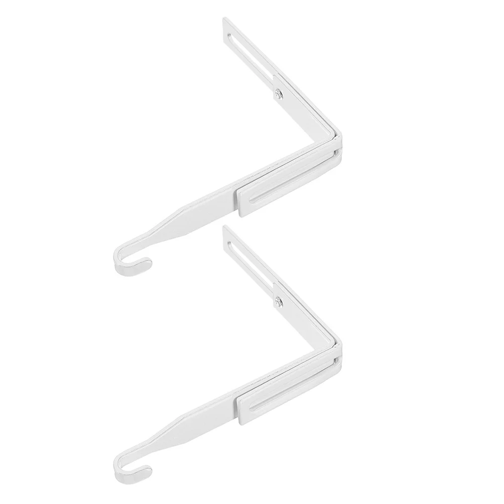 

Over Cabinet Metal Hooks Adjustable Over Door Hook Drawer Office Table Key Bag Storage Hook For Kitchen Accessories