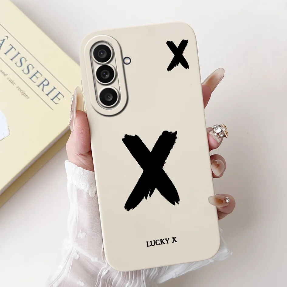 Luxury Alphabet Silicone Shockproof Case