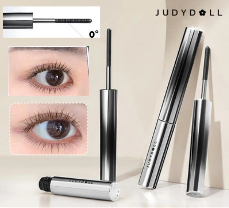 Judydoll Three-dimensional Lengthening Curling Thick Metal Small Steel Tube  Mascara Non-Smudging Mascara Eye Makeup